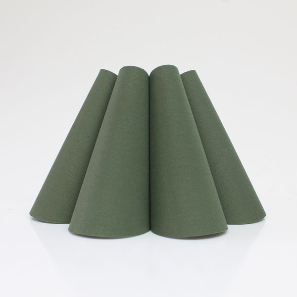 Duzy handmade ins high quality moss green and acrylic pleated lampshade-50#, custom made，110-240V/50-60Hz