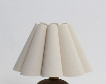 Handmade Skirt Shape Burlap Fabric Lampshade for home gift-5#