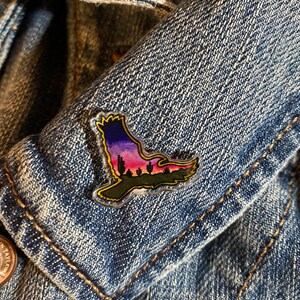 Desert Eagle Acrylic Lapel Pin
