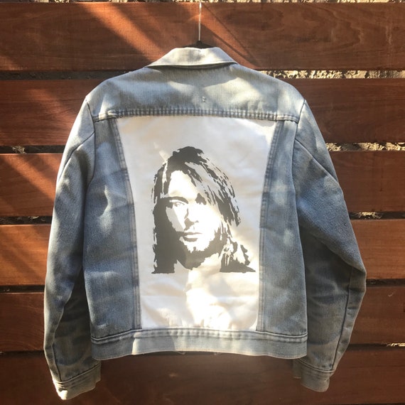 kurt cobain denim jacket