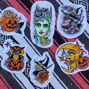 Hand Painted Halloween Patches