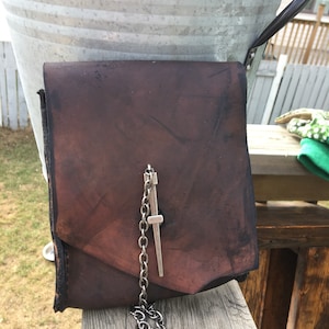 Sporran en cuir