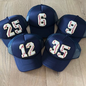 Custom Baseball Hat | Baseball hat | Number Baseball hat | Baseball Mom