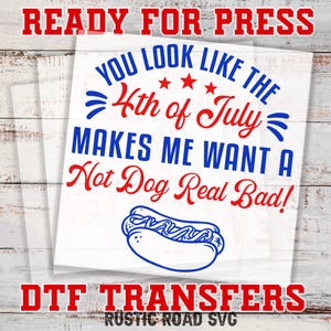 4. Juli DTF Transfers, Sie sehen aus wie der 4. Juli Shirt Transfer, Amerika Shirt Transfer, bereit zum Drücken von DTF Transfer
