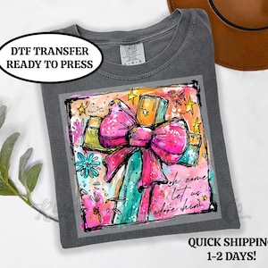 Jesus Christmas Transfer, Christmas DTF, DTF Transfer Ready to Press, Christmas Iron On Transfer