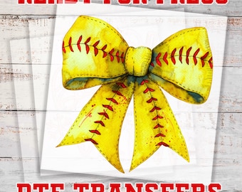 Transferencia de softbol DTF, transferencia de día de juego de softbol, transferencia de plancha DTF, hoja de equipo DTF