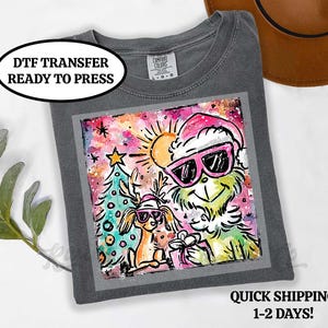 Christmas Shirt Transfer, Christmas Movie DTF, DTF Transfer Ready to Press, Christmas Iron On Transfer