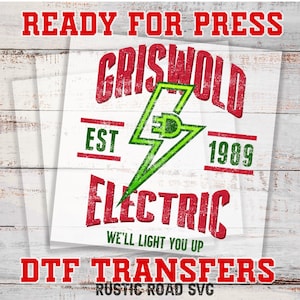 Christmas Vacation DTF, Christmas DTF, Christmas Iron On Transfer, Warm Peel Direct to Film Transfer