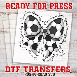 Soccer DTF Transfers, Soccer Mama Iron On, Soccer Gameday Transfer, DTF Iron on Transfer, DTF Gang Sheet
