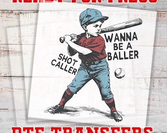 Baseball DTF Transfer, Vintage Baseball Shirt Iron On, DTF Iron on Transfer, DTF Gang Sheet