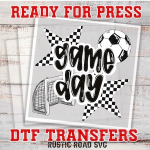 Fußball DTF Transfers, Fußball Mom Shirt Aufbügler, Fußball Spieltag Shirt Aufbügeln, DTF Aufbügler, DTF Gang Sheet