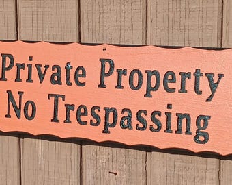 Customize this sign with Private Property No Trespassing sign.