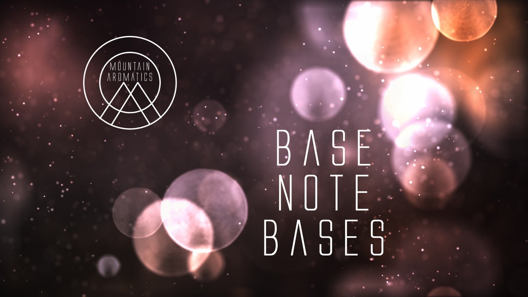 BASE Notes for Perfume at Home. Making Fragrance Simplified! UNDILUTED ...