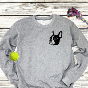 Boston Terrier Sweatshirt | Cute Boston Terrier Gift