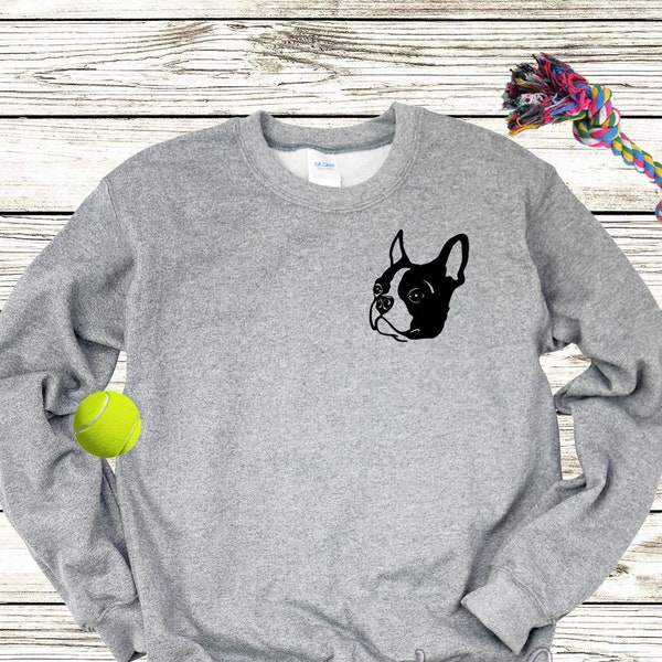 Boston Terrier Botanist Flower Hoodie main image 1