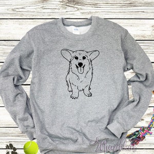 Corgi Sweatshirt | Corgi Mama Gift | Corgi Dad Gift