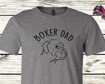 boxer dad t shirt