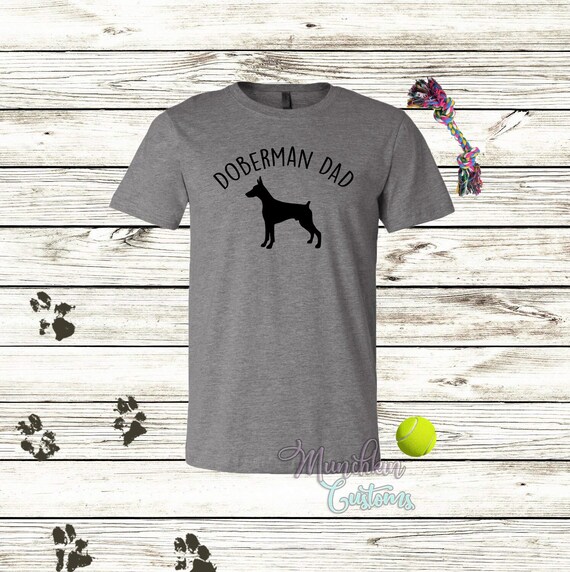 Doberman Dad T-shirt | Etsy