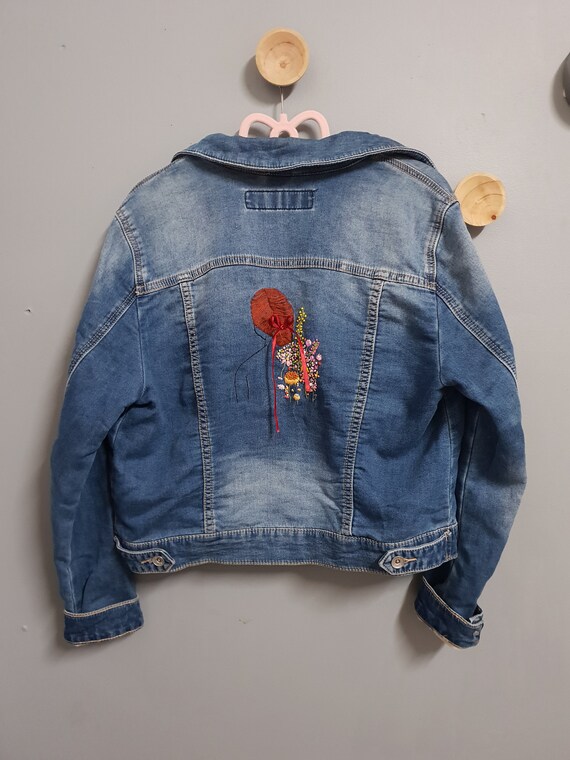 denim jacket size 14