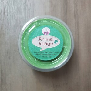 Animal Village / Soy Wax Melts / Vegan / Gift For Teenager / Gift For Her / Video Game Inspired / New Horizons / Sample Size