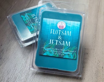 Flotsam and Jetsam / Soy Wax Melts / Vegan / Water Scent / Under The Sea