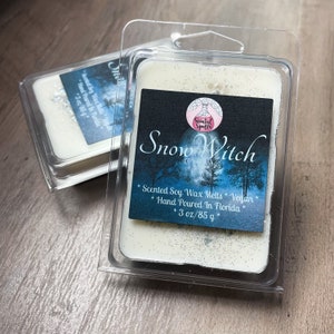 Snow Witch / Soy Wax Melts / Wiccan Wax Melts / Gift For Her / Winter Holiday Scents