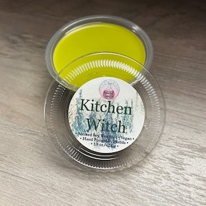 Kitchen Witch / Soy Wax Shot / Wiccan Wax Melts / Cottage Witch / Gift For Her / Sample Size Wax Melt / Vegan