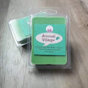 Soy Wax Melts / Animal Village / Vegan / Video Game Inspired / Gift For Him / Gift For Her / Gamer Gifts / New Horizons