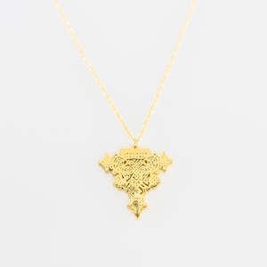 Meskel (Cross) Necklace by Heritage Piece