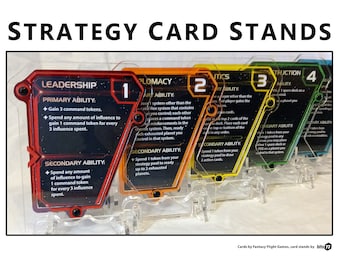 Strategy Card Stands for Twilight Imperium 4! - Etsy