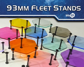 Sets of 93mm Fleet Stands for Twilight Imperium 4!