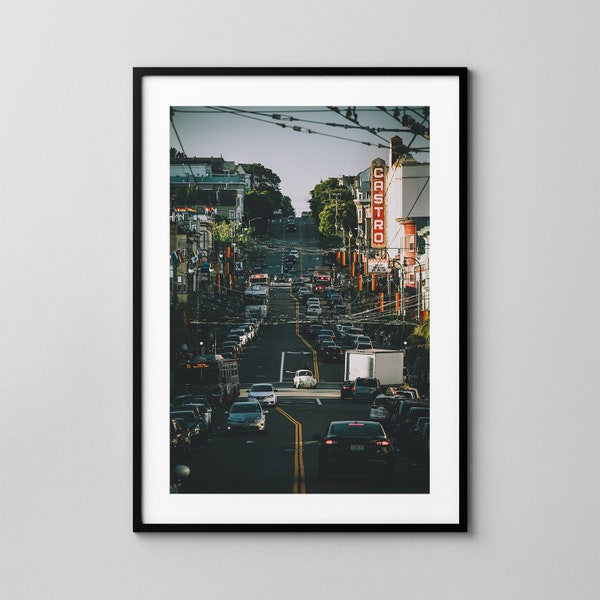 Castro District / San Francisco - California / Street Photography / Fine Art Print / Wall Decor / Poster