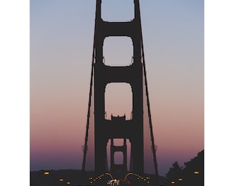 Golden Gate Bridge No.7234 / San Francisco / California / Architecture Photography / Fine Art Print / Wall Decor / Poster