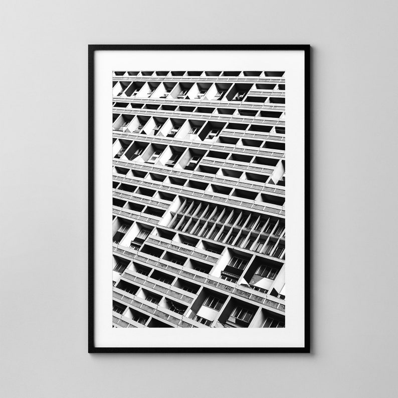 Corbusierhaus Berlin / Architecture Photography / Fine Art Photo Print / Wall Decor / Poster image 1