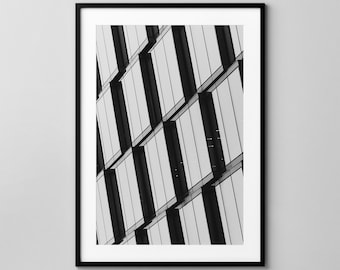 City Pattern No.0761 / Warszawa / Architecture Photography / Fine Art Print / Wall Decor