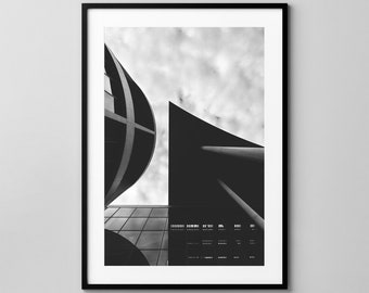 Marie-Elisabeth-Lüders-Haus / Berlin Poster / Architecture Photography / Fine Art Print / Wall Decor