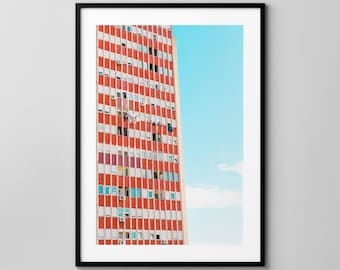 City Pattern No.9672 / Architecture Photography / Fine Art Print / Wall Decor / Photo Poster