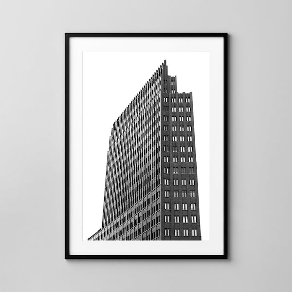 Stadt Muster Nr.953 / Berlin / Architektur Fotografie / Fine Art Print / Wand-Dekor / Poster