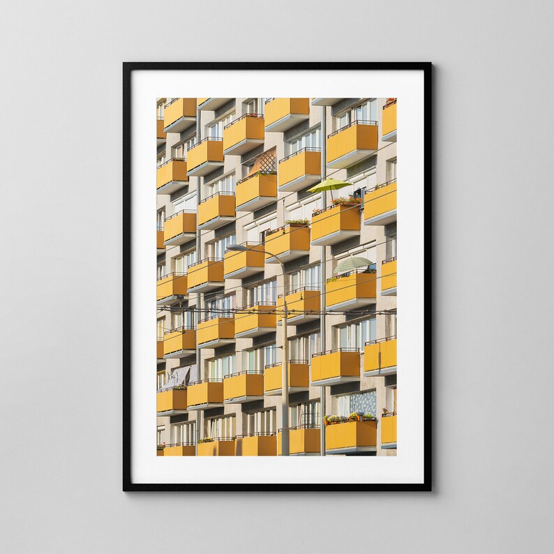 City Pattern No.9465 / Architecture Photography / Fine Art Print / Wall Decor image 1