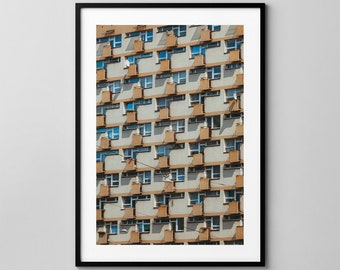City Pattern No.0225 / Katowice/ Architecture Photography/ Fine Art Print / Wall Decor