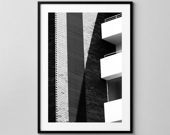 City Pattern No.0082 / Architecture Photography / Fine Art Print / Wall Decor / Geometry / Poster