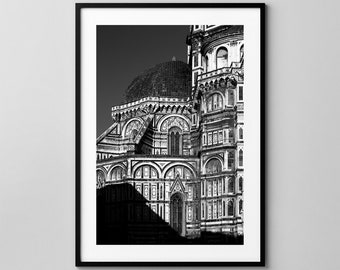 Florence Cathedral / Italy / Architecture Photography / Fine Art Print / Wall Decor