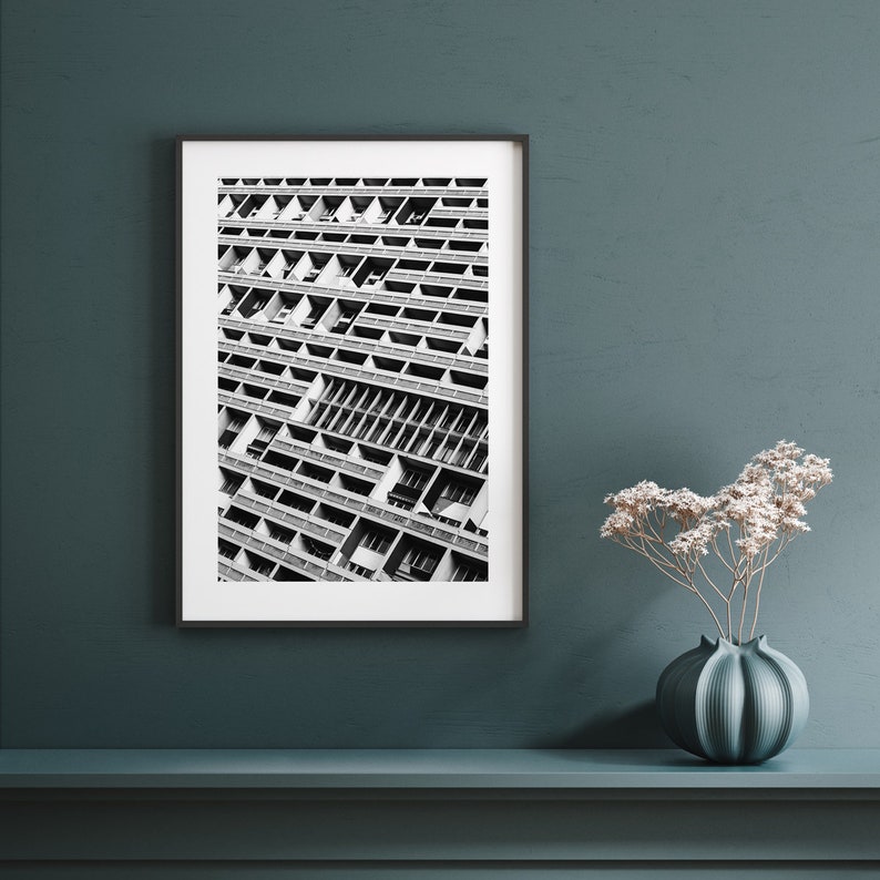 Corbusierhaus Berlin / Architecture Photography / Fine Art Photo Print / Wall Decor / Poster image 2