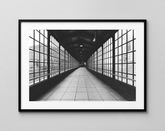 Friedriechstrasse Station / Berlin - Friedriechschain / Architecture Photography / Fine Art Print / Wall Decor / Poster