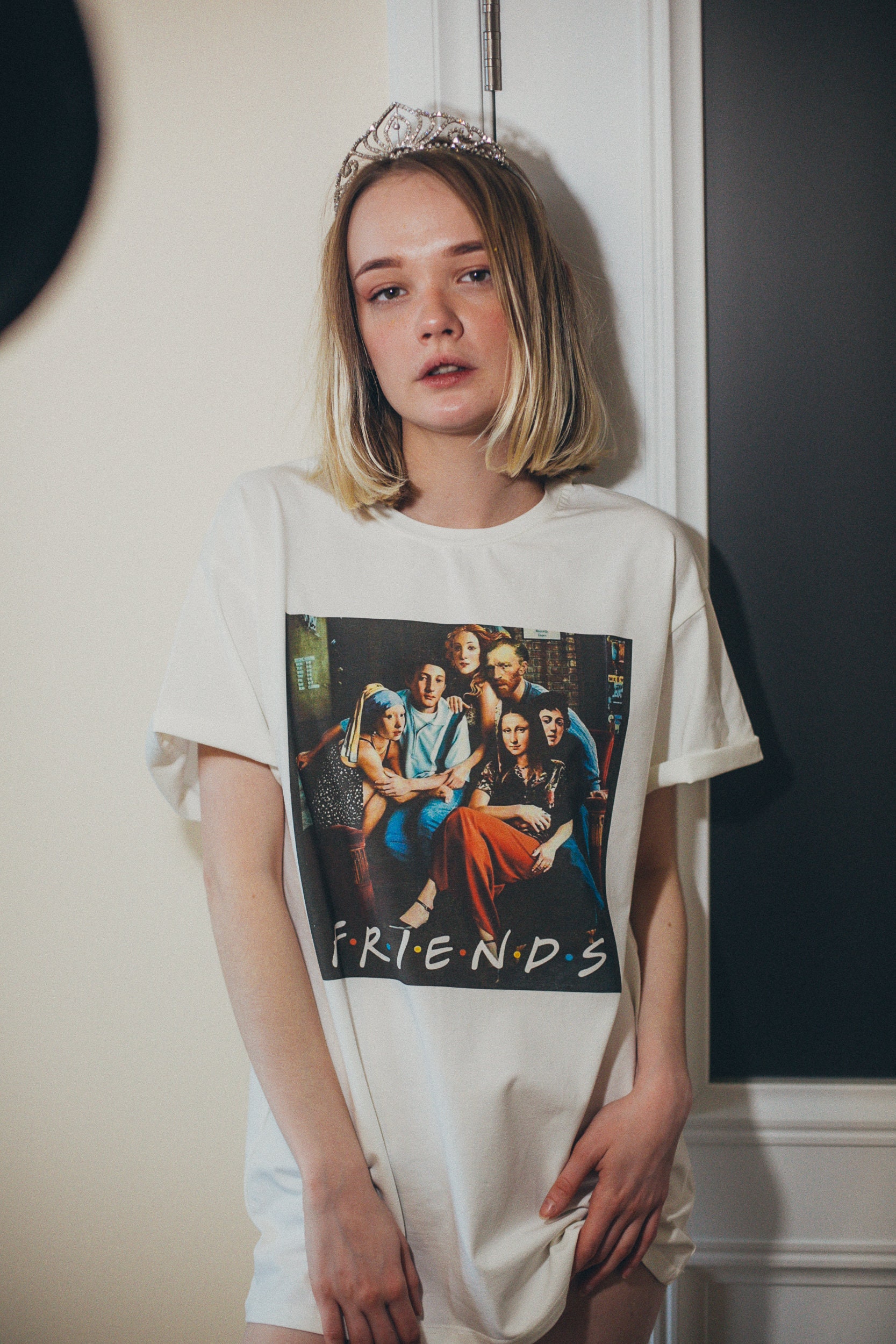 Friends t-shirt Art collage Friends TV series Cotton | Etsy