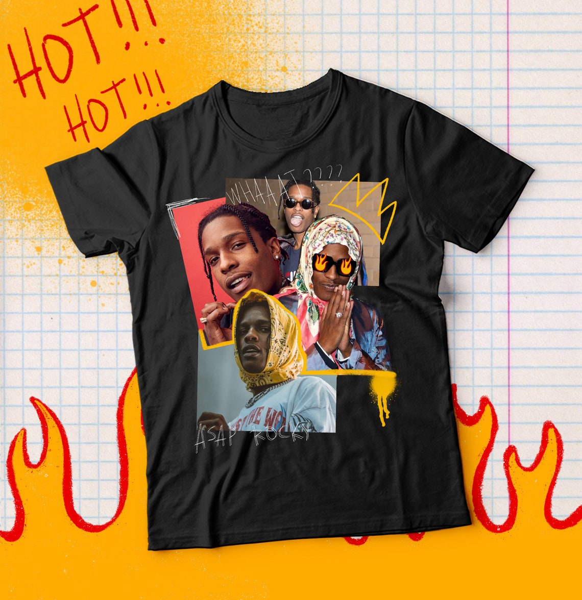 ASAP Rocky Art Tshirt ASAP Rocky Merch Fan