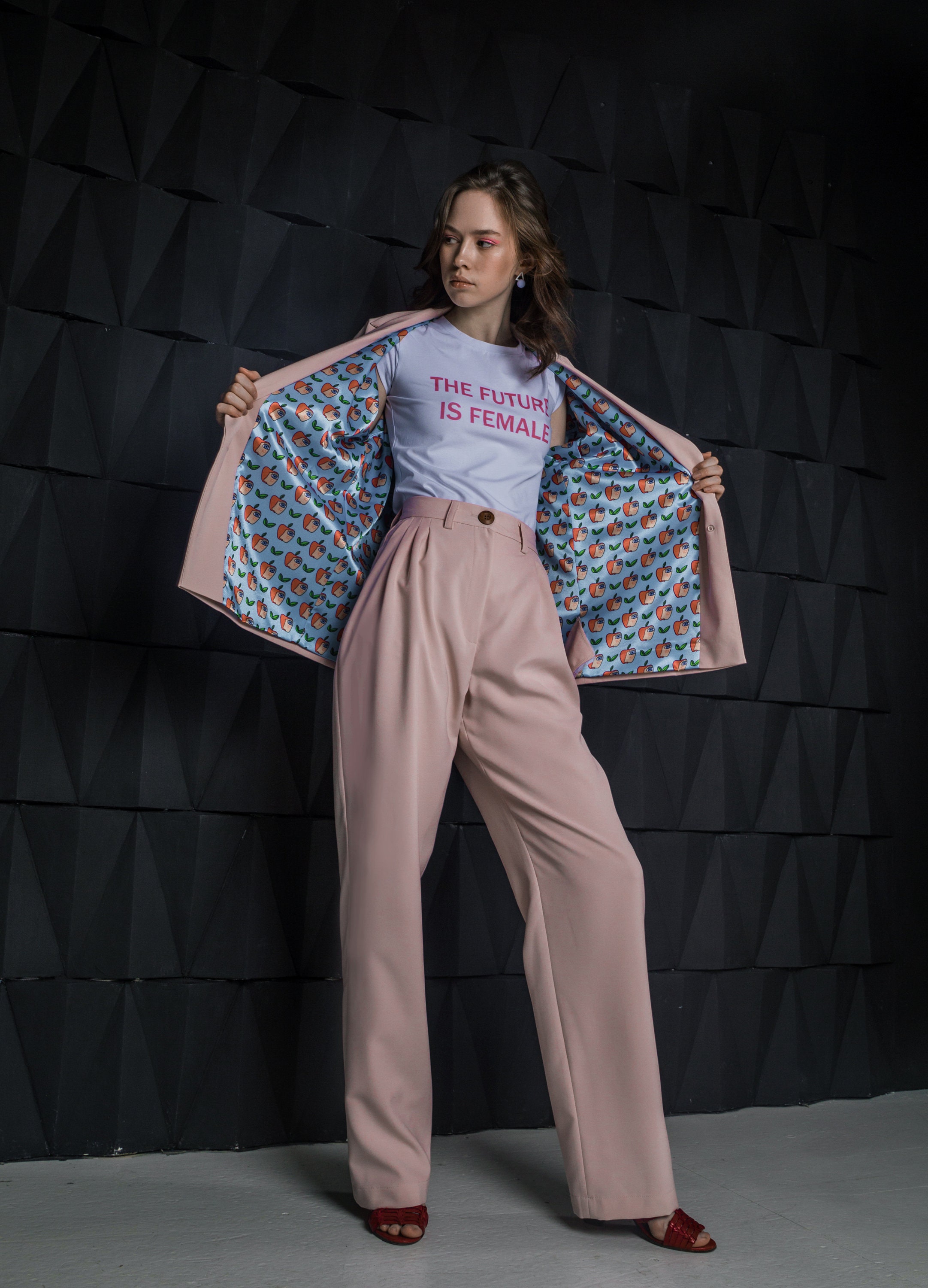 80s trouser suit