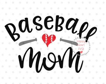 Baseball Mom SVG, Baseball svg, dxf y png descarga instantánea, Baseball Momma SVG para Cricut y Silhouette, Game day vibes svg, Game Day svg
