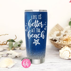 A vida é melhor na praia SVG, Praia SVG, Verão svg, dxf e png download instantâneo, olá verão svg, Vida na praia svg, Férias svg, Oceano