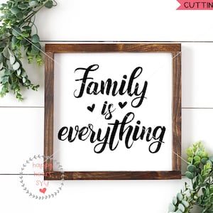 Familia es todo svg, familia SVG, citas familiares SVG dxf y png descarga instantánea, Esto es nosotros svg, Citas svg, decoración del hogar svg, refranes svg